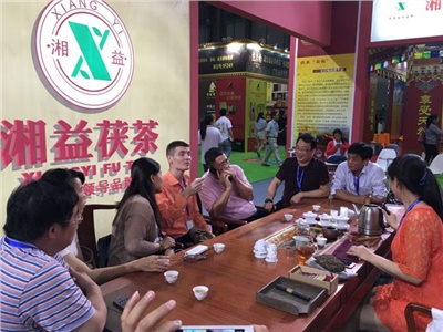 陸上絲路主角湘益茯茶驚艷亮相2015 廣東 21世紀(jì)海上絲綢之路國際博覽會(huì)
