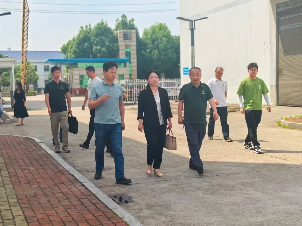 湖北省赤壁市文旅局領(lǐng)導(dǎo)一行赴益陽茶廠考察非遺技藝傳承與保護工作